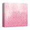 Xoxo Watercolor Outline 12" x 12" Canvas Wall Art